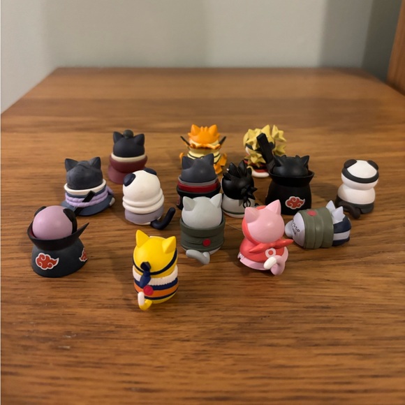Megahouse Mega Cat Project Nyaruto! series Naruto Shippuden characters set of 14 - Picture 7 of 8